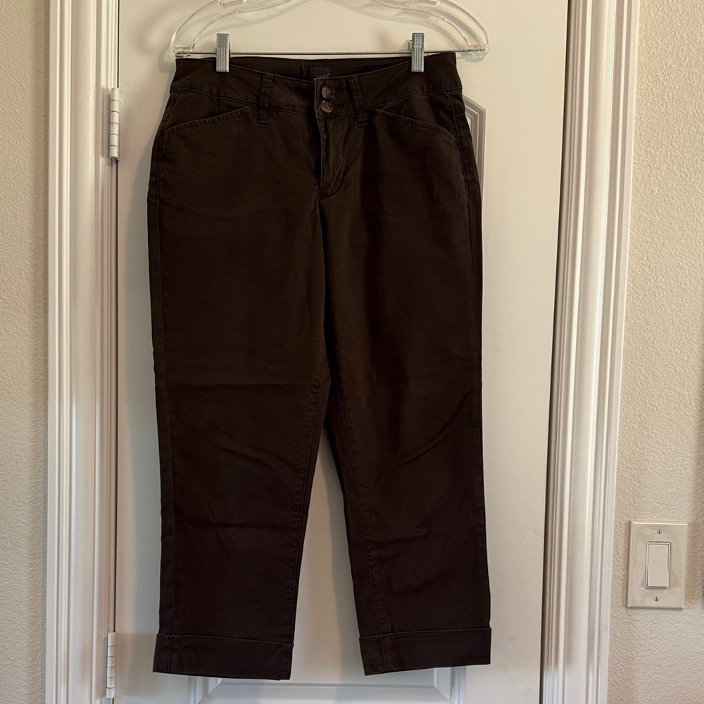 Jag Jeans Chocolate Brown cropped Pants